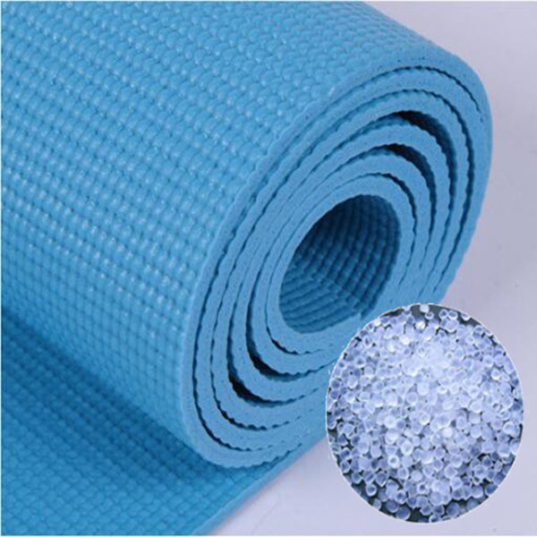 6MM PVC Printed Yoga Mat Non-slip Thicken Foaming Fitness Exercise Mat For Beginner