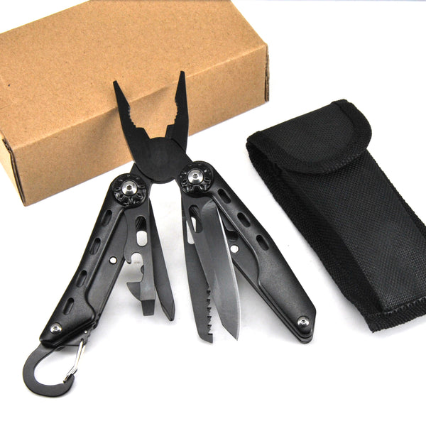 XANES? 168mm Stainless Steel Multifunctional Folding Pliers Portable Hanging Knife Outdoor Survival Tool