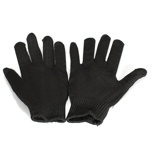 Outdoor Camping Stainless Steel Wire Safety Anti-Slash Gloves